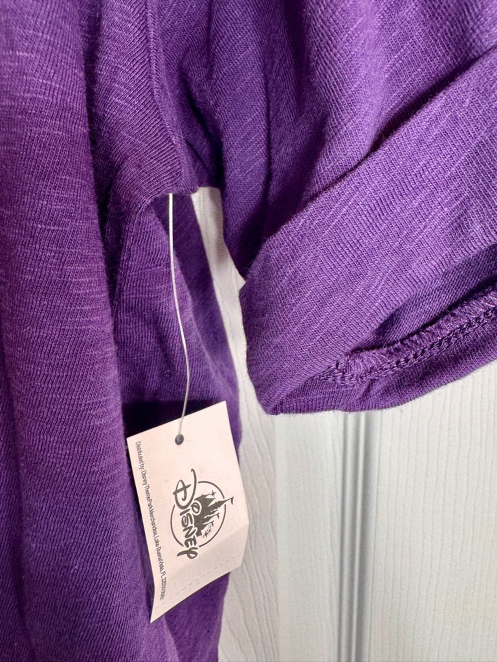 NWT Walt Disney World Purple T-Shirt Gold Cinderella Castle Fireworks Ladies 3X. - Picture 9 of 10